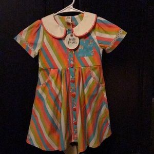 Wild flowers clothing co. Dress size 4T